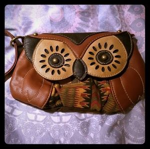 Owl Wristlet